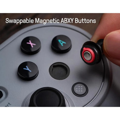 Control Inalámbrico 8BitDo Pro 3 Purple con Base de Carga para Nintendo Switch 1 y 2, PC y más