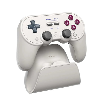 Control Inalámbrico 8BitDo Pro 3 G Classic con Base de Carga para Nintendo Switch 1 y 2, PC y más