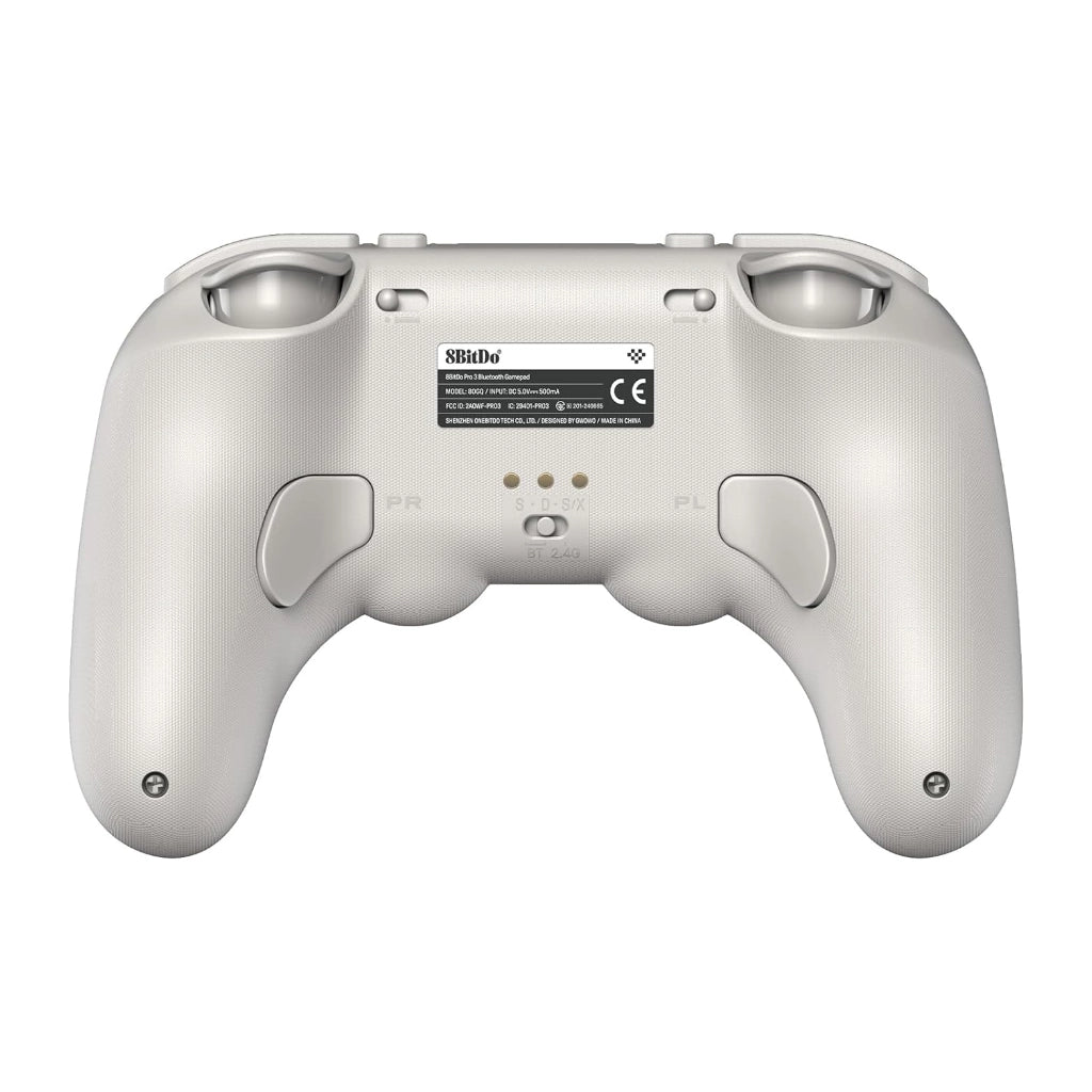 Control Inalámbrico 8BitDo Pro 3 G Classic con Base de Carga para Nintendo Switch 1 y 2, PC y más