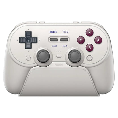 Control Inalámbrico 8BitDo Pro 3 G Classic con Base de Carga para Nintendo Switch 1 y 2, PC y más