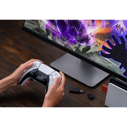 Adaptador Inalámbrico 8BitDo USB Adapter 2 para Nintendo Switch, Switch 2, PC, Playstation, XBOX Color Red