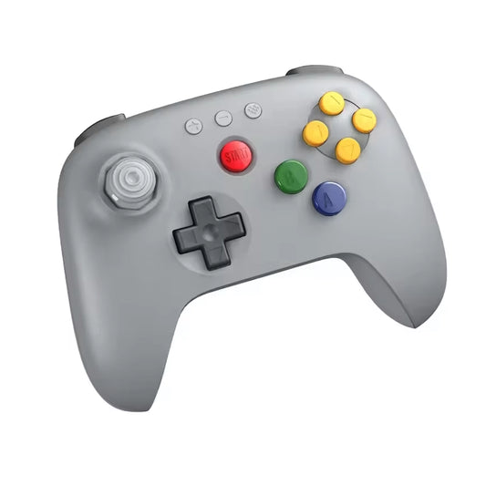 Control Inalámbrico 8BitDo 64 Bluetooth Hall Effect para Switch, Switch 2, PC y Analogue3D