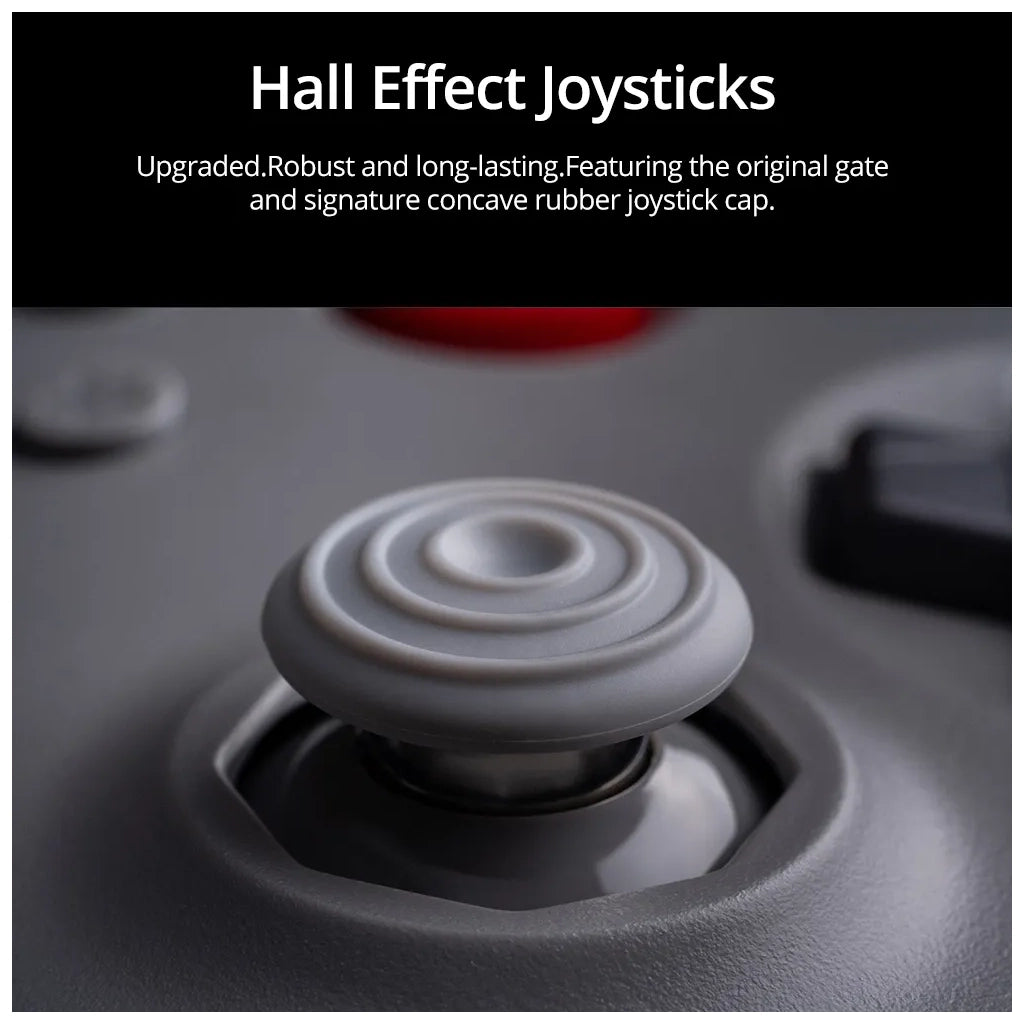 Control Inalámbrico 8BitDo 64 Bluetooth Hall Effect para Switch, Switch 2, PC y Analogue3D