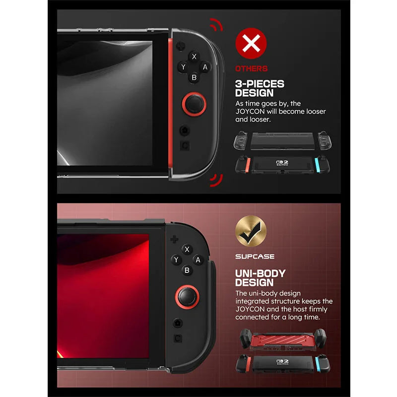 Funda Protectora SUPCASE UB Pro para Nintendo Switch 2 Compatible con Dock