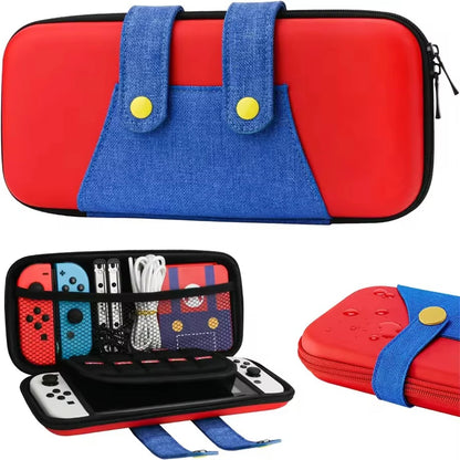 Estuche Mario para Nintendo Switch y Switch OLED con Espacio para 10 Juegos