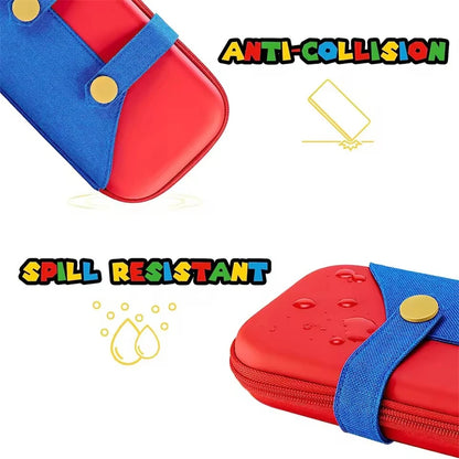 Estuche Mario para Nintendo Switch y Switch OLED con Espacio para 10 Juegos