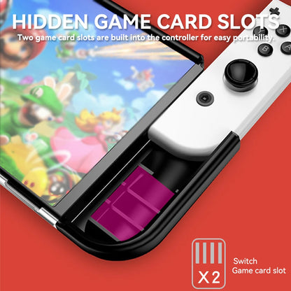 Funda Protectora para Nintendo Switch 2 con Grip Ergonómico y Almacenamiento para Juegos