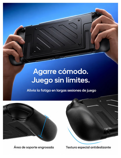 Funda Protectora JSAUX para Nintendo Switch 2 con Cubierta Frontal y Espacio para 10 Juegos